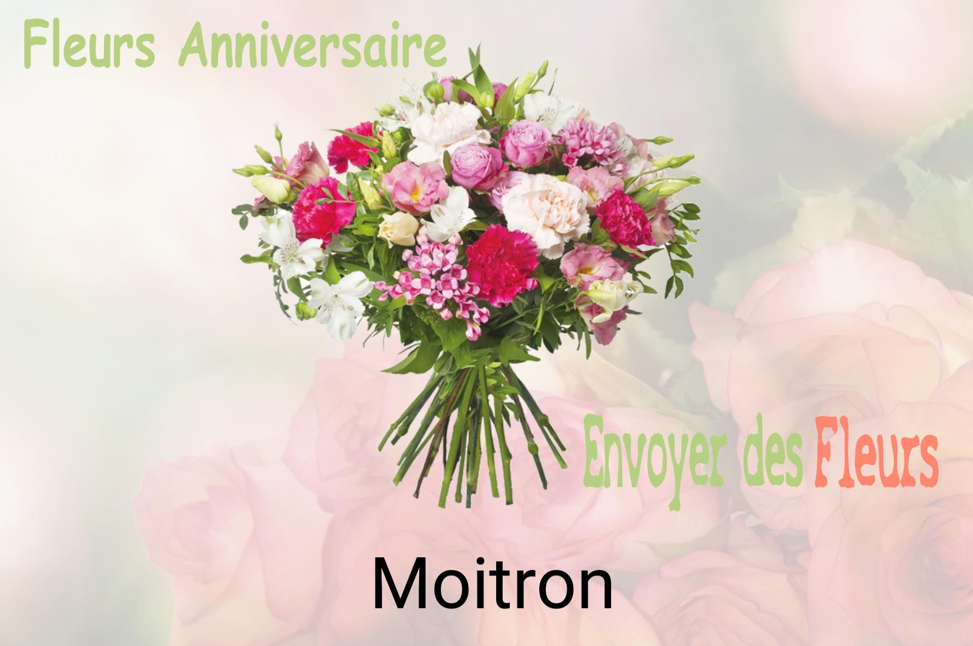 Bouquet de fleurs d’anniversaire livré à Moitron